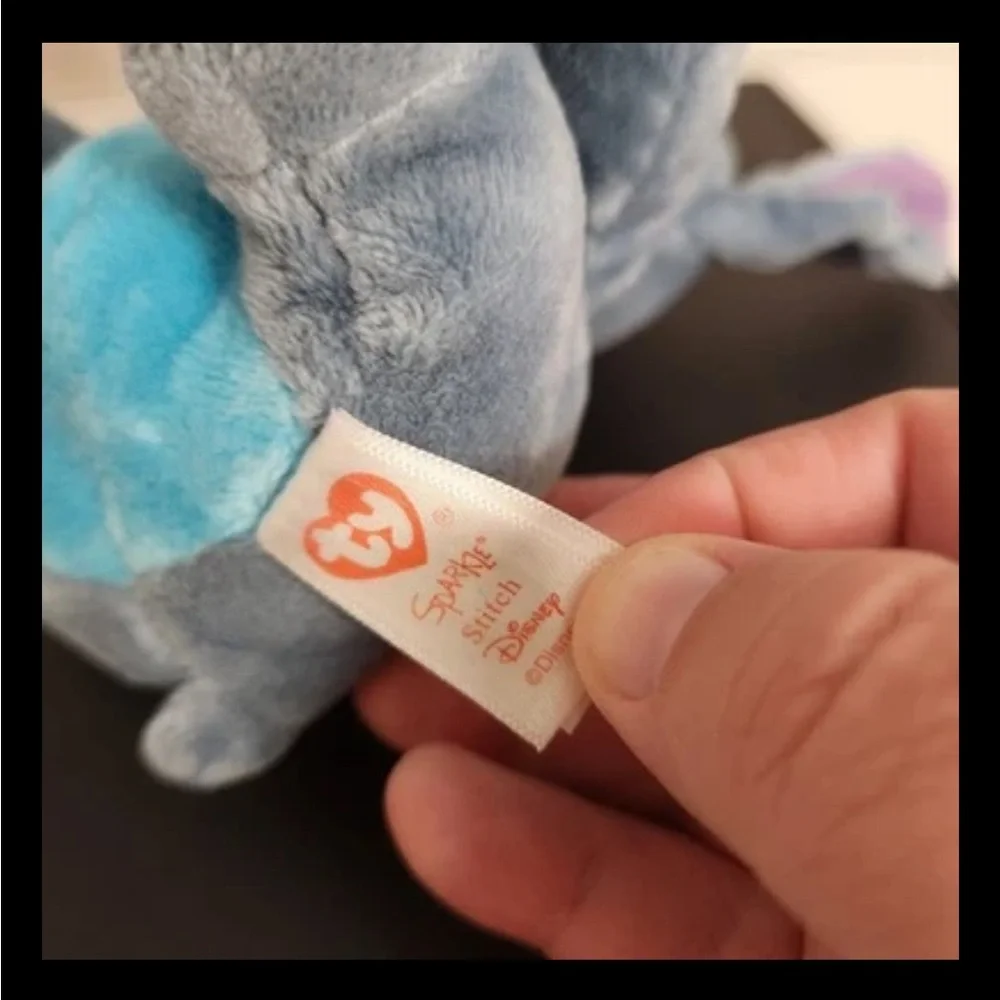 Ty Sparkle Eyes Stitch From Lilo & Stitch Plush Stuffed Toy
